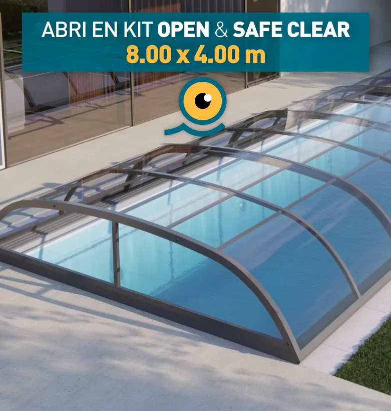 ABRI OPEN & SAFE CLEAR 8 X 4 1 ABRI OPEN & SAFE CLEAR 8 X 4