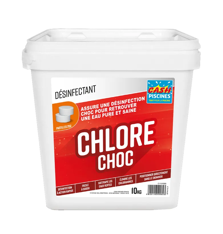 CHLORE CHOC 10KG 1 CHLORE CHOC 10KG