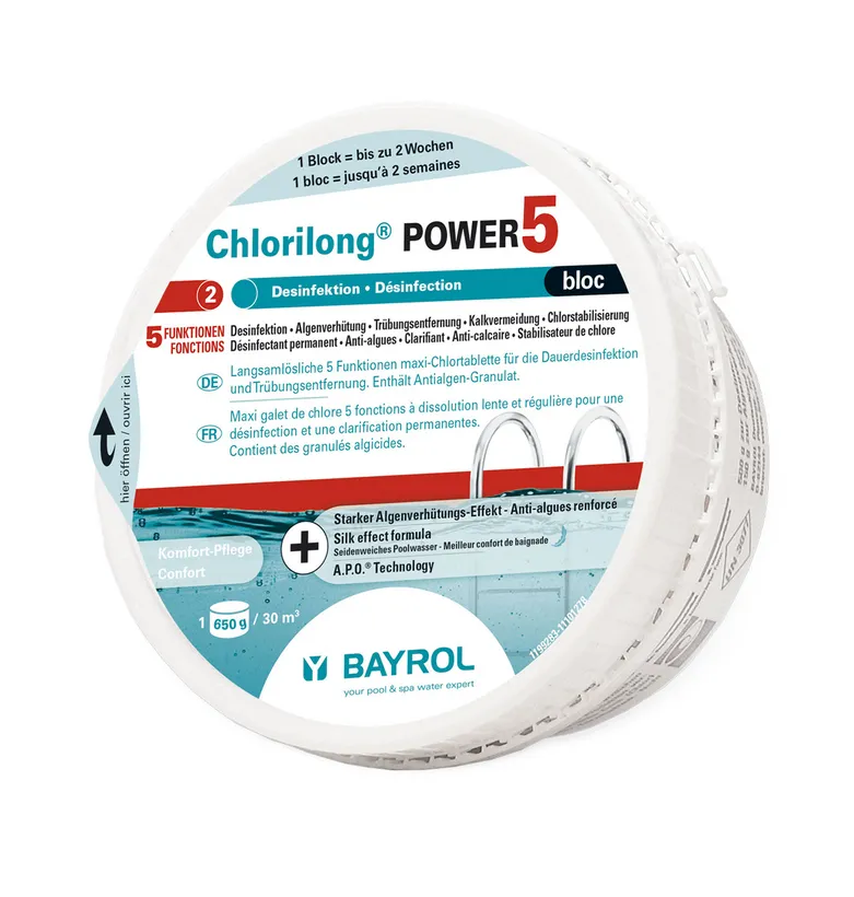 CHLORILONG POWER5 BLOC 0.65KG 1 CHLORILONG POWER5 BLOC 0.65KG