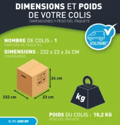 DOUCHE SOLAIRE ALU DROITE 40L + RINCE PIED -Bestway Soldes 2024 douche solaire alu droite 40l rince pied 2