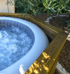 HABILLAGE BOIS POUR SPA -Bestway Soldes 2024 habillage bois pour spa 8