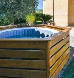 HABILLAGE BOIS POUR SPA -Bestway Soldes 2024 habillage bois pour spa 9