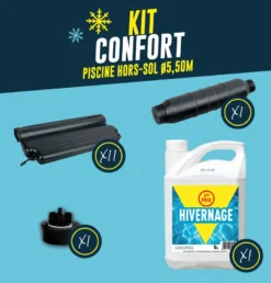 KIT HIVERNAGE PISCINE HORS SOL Ø5,50M -Bestway Soldes 2024 kit hivernage piscine hors sol 5 50m 2