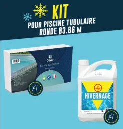 KIT HIVERNAGE PISCINE TUBULAIRE Ø 3,66 M