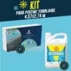 KIT HIVERNAGE PISCINE TUBULAIRE 4.57*2.74M