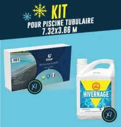KIT HIVERNAGE PISCINE TUBULAIRE 7.32*3.66M