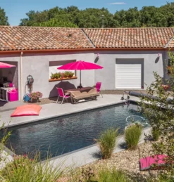 KIT PISCINE ENTERREE CASH BLOC FAMILY 8x4 M + ESCALIER -Bestway Soldes 2024 kit piscine enterree cash bloc family 8x4 m escalier 3