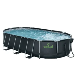 KIT PISCINE TUBULAIRE YZAKI 6.10x3.66x1.22m -Bestway Soldes 2024 kit piscine tubulaire yzaki 6 10x3 66x1 22m 4