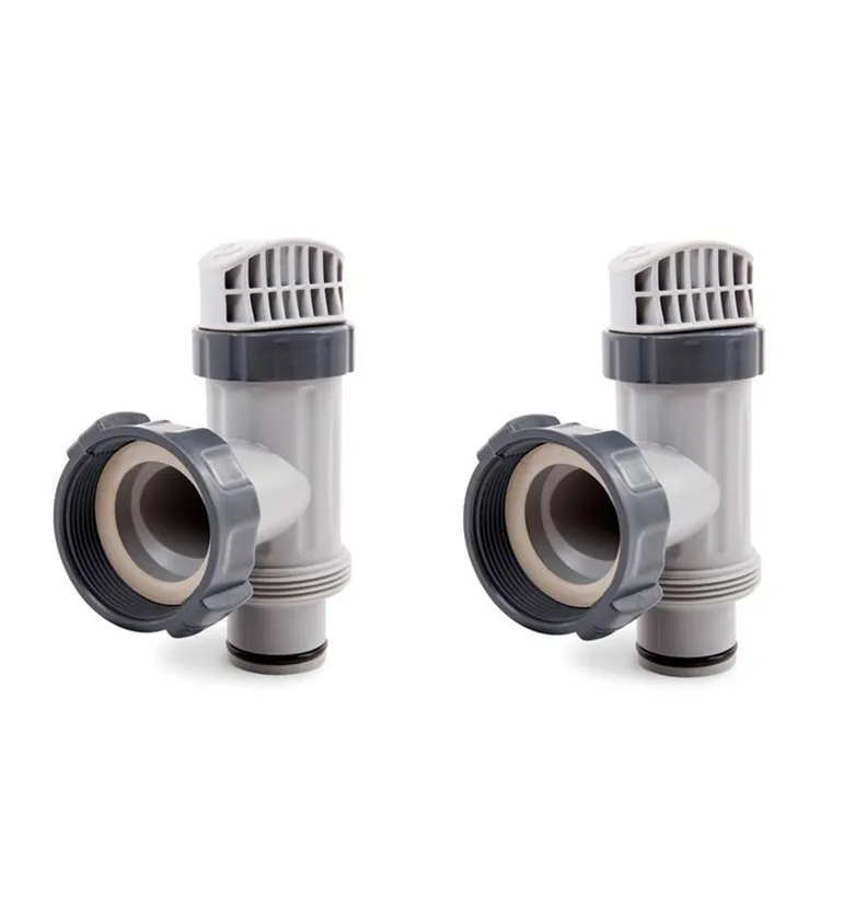 Intex LOT DE 2 VANNES D´ARRET 1 Intex LOT DE 2 VANNES D´ARRET