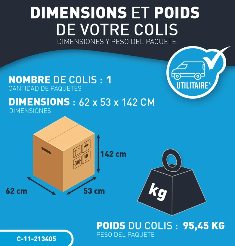 PISCINE BESTWAY POWER STEEL RECTANGULAIRE 4,88x2,44x1,22 M 2 PISCINE BESTWAY POWER STEEL RECTANGULAIRE 4,88x2,44x1,22 M – Image 2