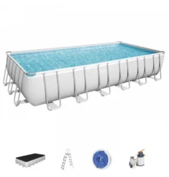 PISCINE BESTWAY POWER STEEL RECTANGULAIRE 7.32 X 3.66 H 1.32 -Bestway Soldes 2024 piscine bestway power steel rectangulaire 7 32 x 3 66 h 1 32 7