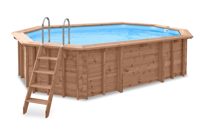 PISCINE BOIS MONTANA SPR 5.62x3.52 H 1.24 LUXE 1 PISCINE BOIS MONTANA SPR 5.62x3.52 H 1.24 LUXE
