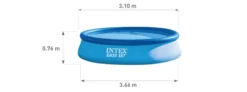 PISCINE INTEX EASY SET 3,66x0,76 -Bestway Soldes 2024 piscine intex easy set 3 66x0 76 3