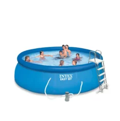 PISCINE INTEX EASY SET 4,57x1,22 -Bestway Soldes 2024 piscine intex easy set 4 57x1 22 2