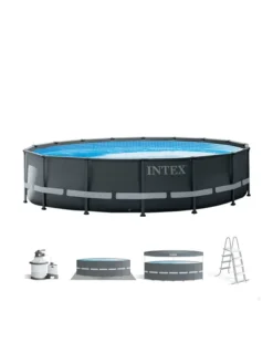 PISCINE INTEX ULTRA XTR RONDE 4,88x1,22 + FILTRE A SABLE 4 M3/H -Bestway Soldes 2024 piscine intex ultra xtr ronde 4 88x1 22 filtre a sable 4 m3 h 2