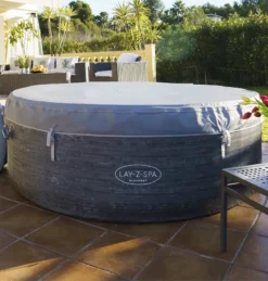 SPA GONFLABLE BESTWAY LAY-Z-SPA BUDAPEST AIRJET -Bestway Soldes 2024 spa gonflable bestway lay z spa budapest airjet 5