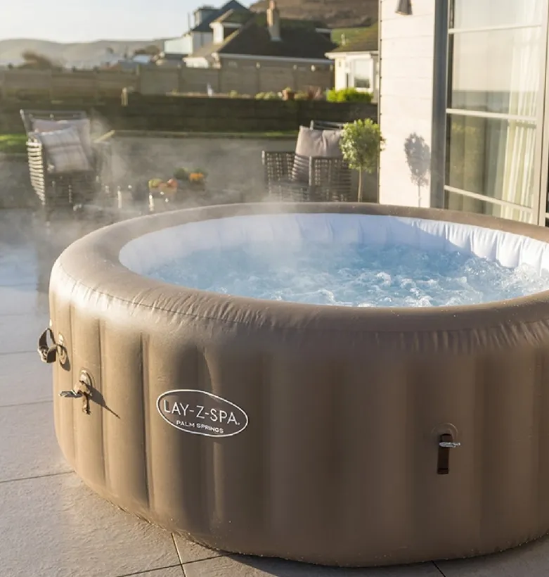 SPA GONFLABLE BESTWAY LAY-Z-SPA PALM SPRINGS AIRJET 4-6 Pers 6 SPA GONFLABLE BESTWAY LAY-Z-SPA PALM SPRINGS AIRJET 4-6 Pers – Image 6