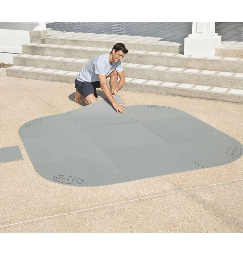 Bestway TAPIS DE SOL POUR SPA CARRÉ OU ROND LAY-Z-SPA® 2 Bestway TAPIS DE SOL POUR SPA CARRÉ OU ROND LAY-Z-SPA® – Image 2